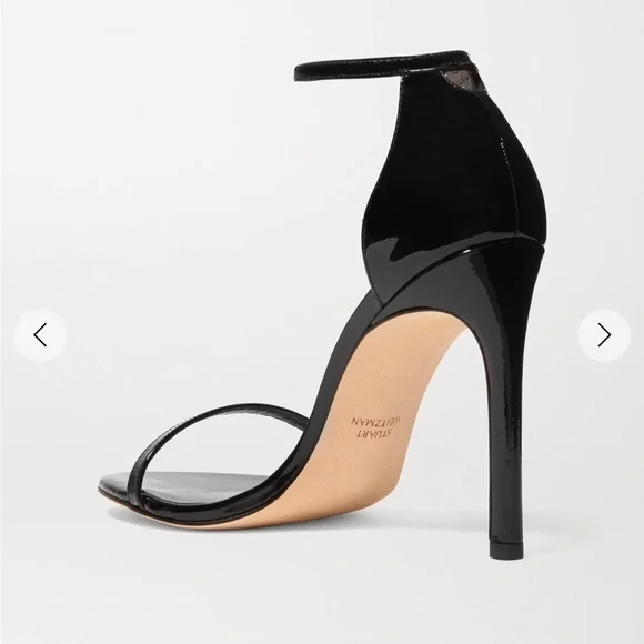 STUART WEITZMAN
NudistSong patent-leather sandals brand new size 8. - Picture 6 of 6